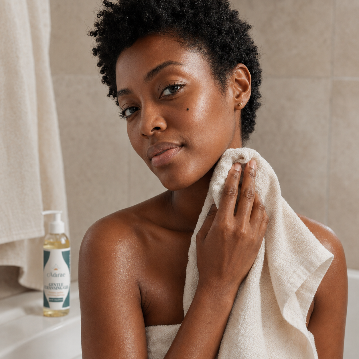 Natural-looking benefit of Gentle Cleansing Gel